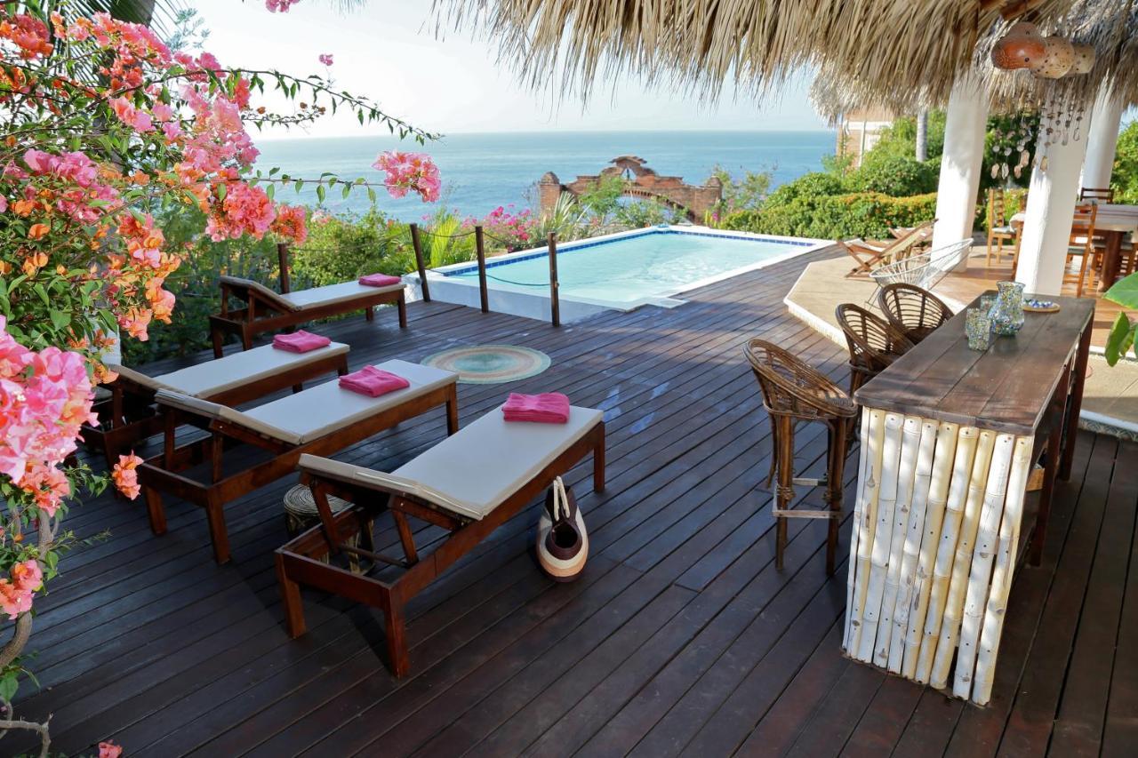 Villa Casa Blanca Del Faro Zipolite Exterior photo