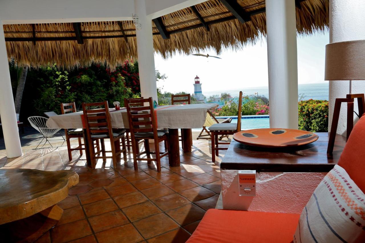 Villa Casa Blanca Del Faro Zipolite Exterior photo